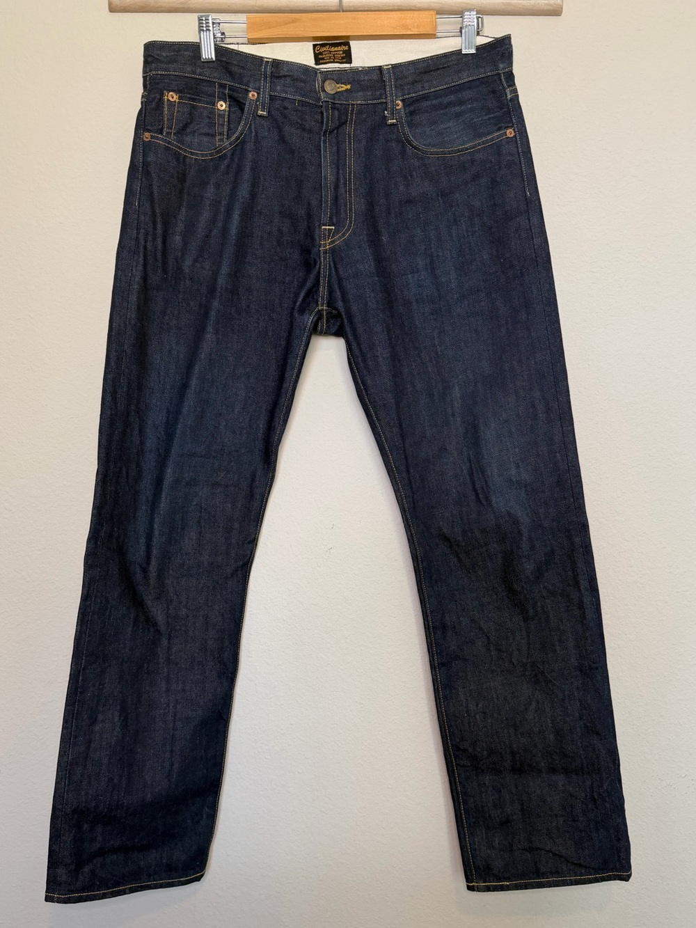 Civilianaire Japanese Selvage Denim Made in USA Straight leg